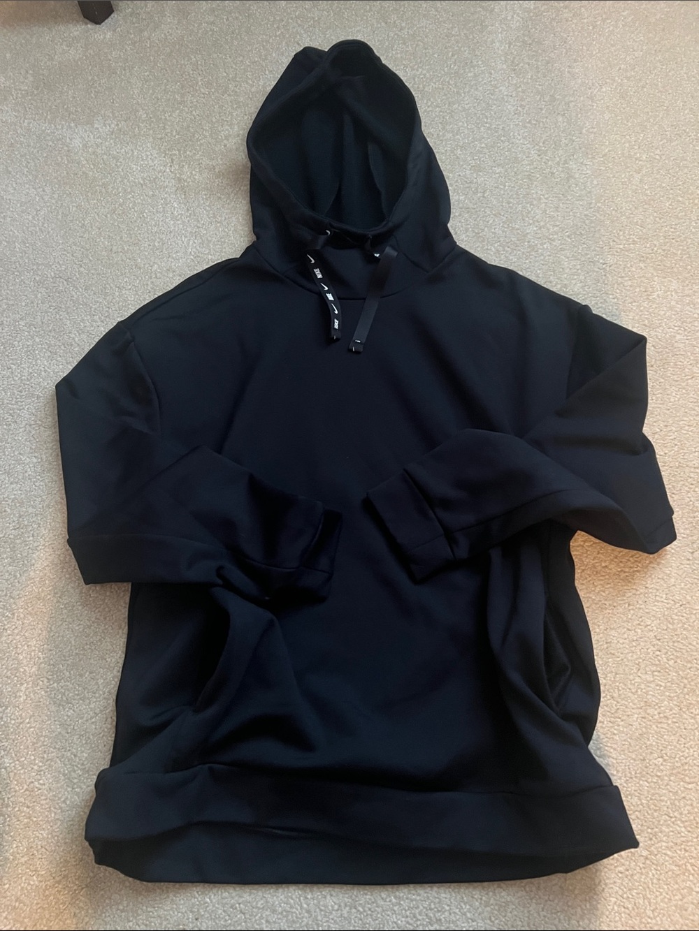 Nike Women's Studio Fleece Sport Therma Pullover Hoodie Size S
